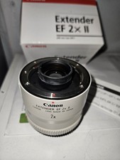Canon EF Extender 2X  Mark II boxed,Mint.   with pouch  Mint unused