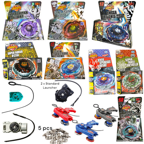 Beyblade 8pcs bey set - bey, 7pcs