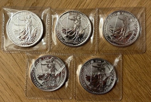 Royal mint britannia 2019 - 5x,