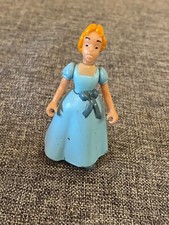 Disney Store Peter Pan Wendy Darling Articulated Figure 3" Tall Cake Topper
