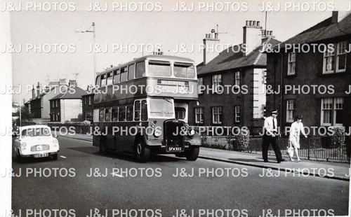 Vintage bus photograph - bus,