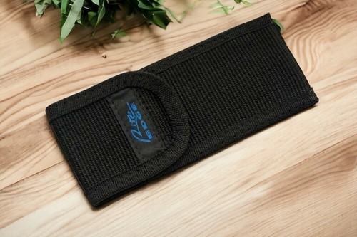 New black nylon folding knife - nylon,