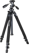 SLIK Pro 400DX Tripod Legs - with 3-Way Pan/Tilt Quick Release Head