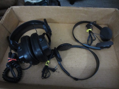 Lot vintage headphones - lot,