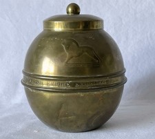 ANTIQUE Brass LIPTON TEA CADDY