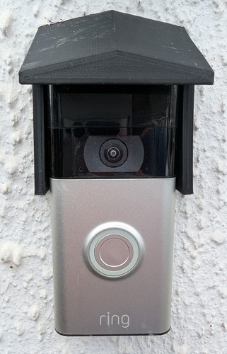 Ring doorbell rain sun shelter - doorbell,