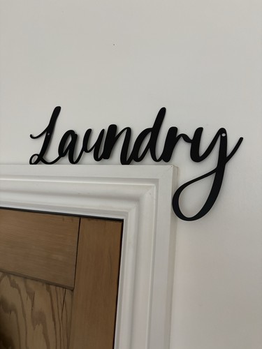 Laundry room sign - sign, shabby
