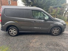 FORD TRANSIT CONNECT 200 L1 DIESEL ECO BLUE 120ps limited van ,manual, PLUS VAT
