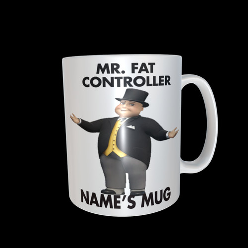 Fat controller mug - mr,
