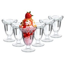 Sundae Glasses Dessert Ice