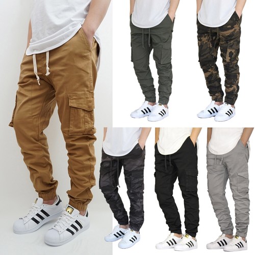 Men cargo twill stretch - men's,