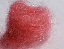 10g Angelina Fibre   Heat Bondable Crafts Fusible Felting  Pink tickle