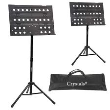 Portable Height Adjustable Musical Book Paper Holder Tripod Folding Stand