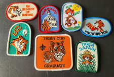 Tiger Cub Scout Patches Unused