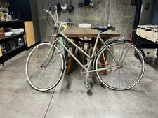 Vintage Dawes Single Speed Gray Woman Bike 27- Inch Wheel Serviced -