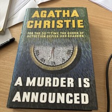 A Murder is Announced by Agatha Christie (HB , 2005) BCA Facsimile Ed