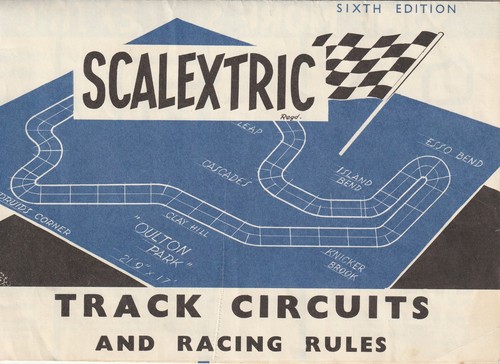 Scalextric 1963 track - scalextric,