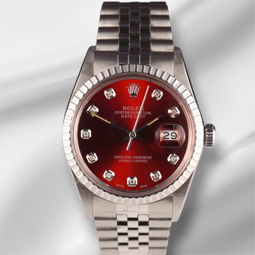 Rolex 36mm datejust steel - 36mm,