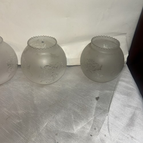 Vintage acid etched glass - acid,
