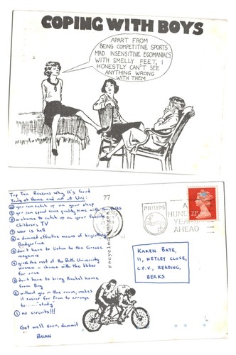 Vintage postcard humorous - postcard,