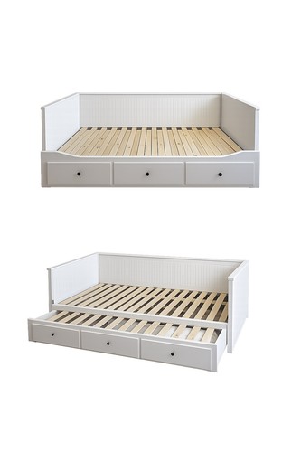 Ikea hemnes day bed - with, 3