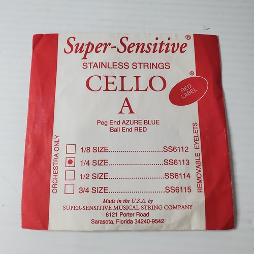 Red label cello - red, size