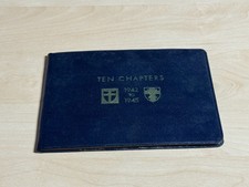 Ten Chapters 1942 to 1945 Field Marshall Montgomery Small HB Diary Type Book