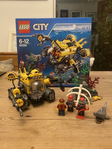 Lego city deep sea - deep, submarine