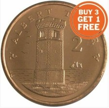 ISLE OF MAN 2P TWO PENCE 1971 TO 2018 CHOICE OF DATE