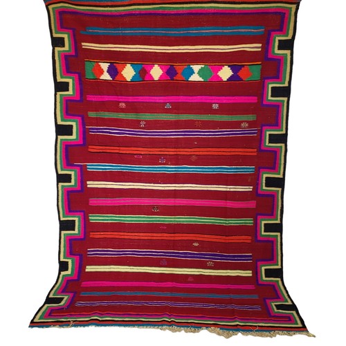 Vibrant moroccan handmade rug - moroccan,