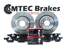 FRONT REAR BRAKE DISCS BREMBO