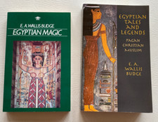 Egyptian Magic; Egyptian Tales and Legends - 2 Books by E.A. Wallis Budge
