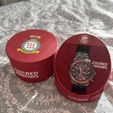 Citizen Men’s Eco-Drive A-T Red Arrows Skyhawk Titanium Bracelet WatchJY0110-55E