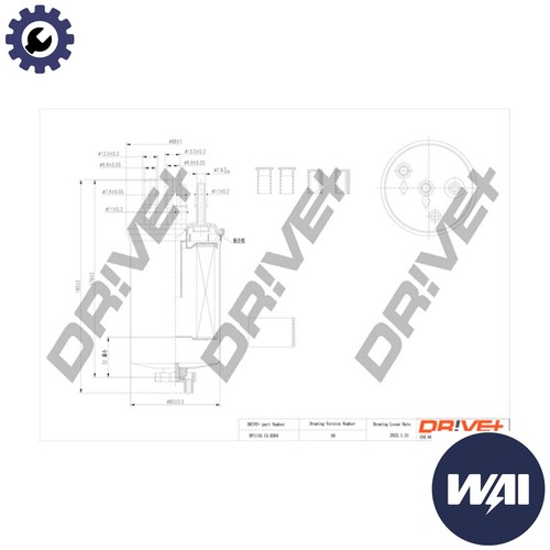 Fuel filter dp1110 0264 - filter, dp1110.13.0264