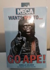 NECA PLANET OF THE APES GORILLA SOLDIER ULTIMATE 7” SCALE ACTION FIGURE In Stock