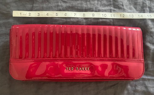 Ted baker red clutch hand - ted,