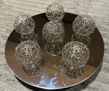 Round Silver chrome Ceiling Light NEXT