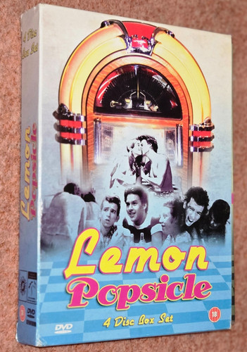 Lemon popsicle box - lemon,