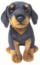 Dobermann Dog Plush Soft Toy