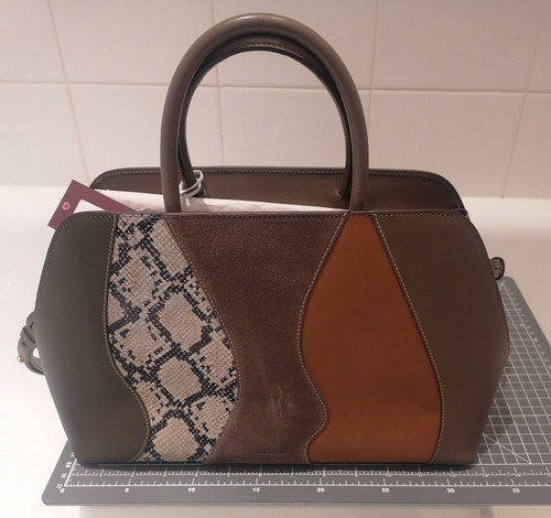 Radley coffee medium ziptop - medium,