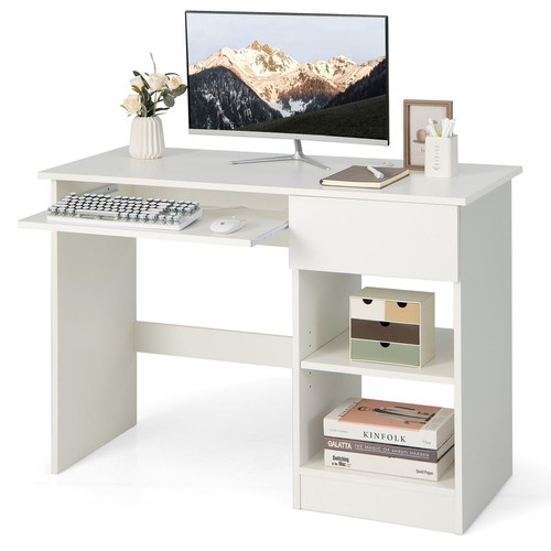 Modern wooden office computer - modern,