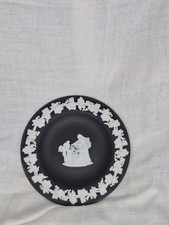 Unusual Black and white Wedgwood Ashtray, good condition 11cm diameter