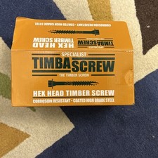 TimbaScrew 6.7 x 200mm Hex Head Timber Screws (x40)
