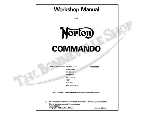 Norton commando 750 850 - 750,