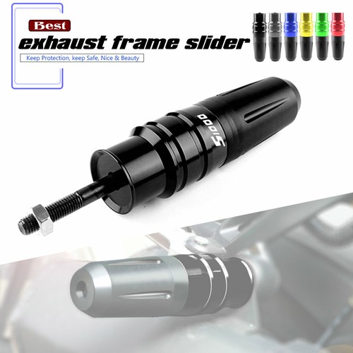Exhaust slider crash - exhaust, pad
