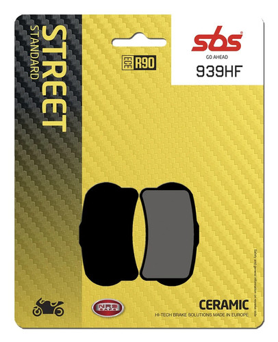 Sbs brake pad ceramic street - sbs,