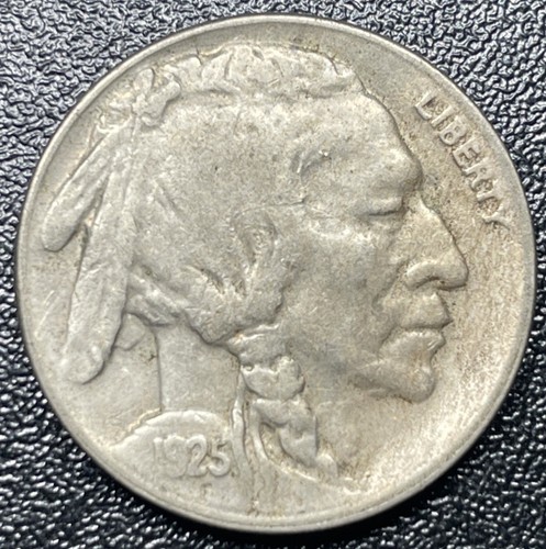 1925 buffalo nickel xf - nickel,