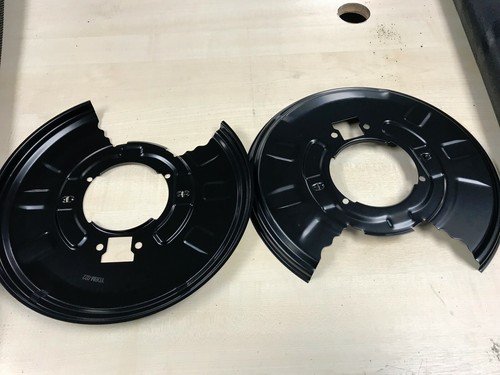 Rear brake disc plate cover - disc,