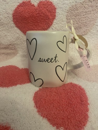 Rae dunn sweet heart print - dunn, mug