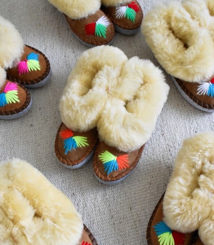 Lucky dip sheepskin moccasines - lucky,